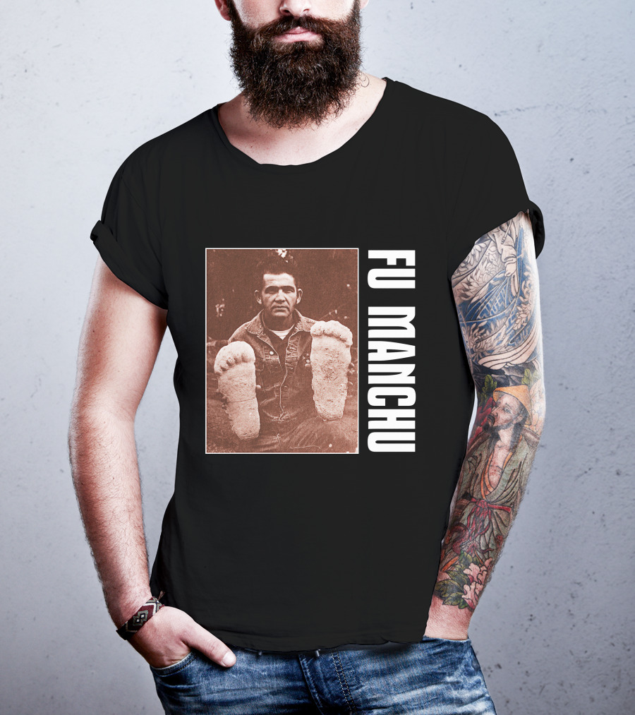 Fu Manchu Bigfoot Photo Fmc-23B T-Shirt