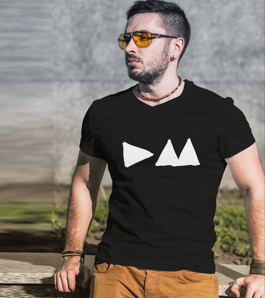 Depeche Mode Delta Machine Triangles T-Shirt