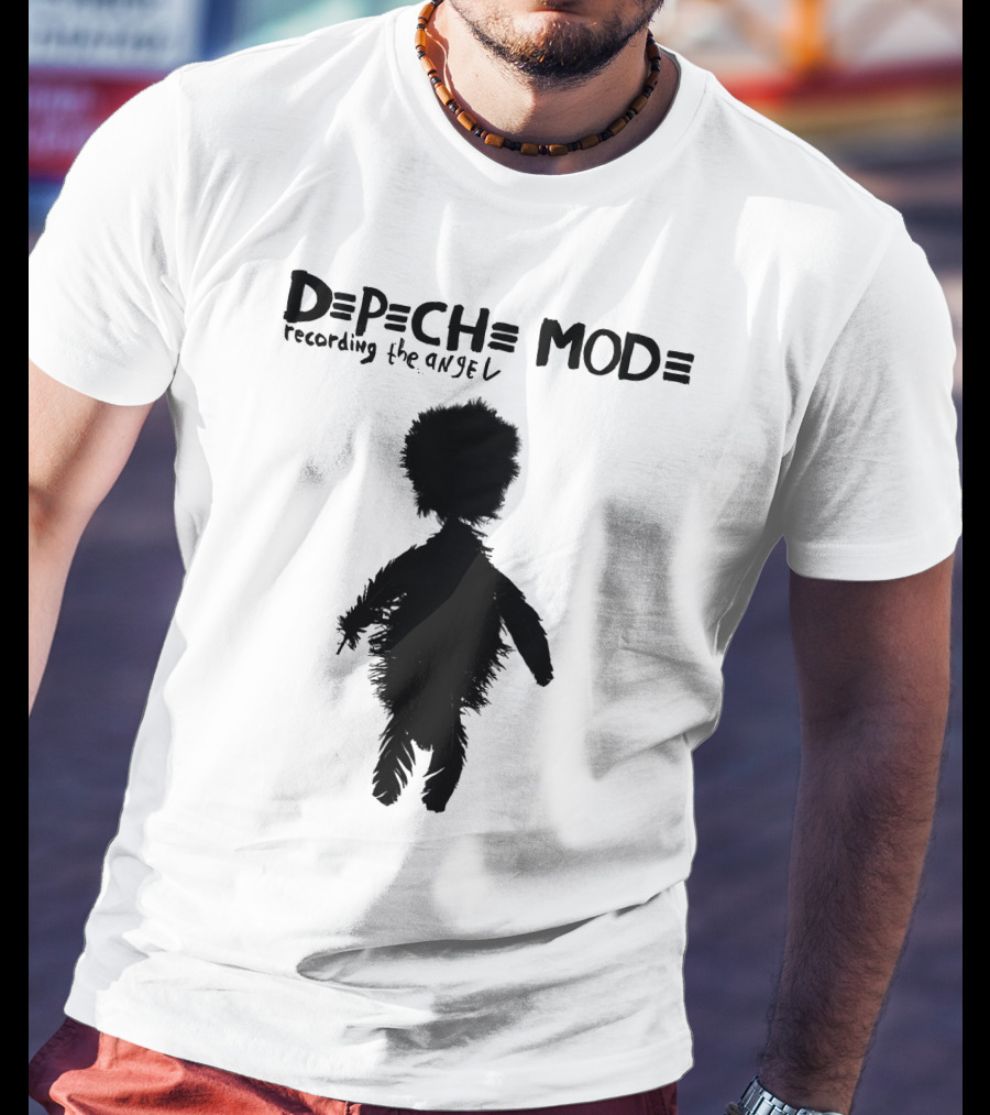 Depeche Mode Recording The Angel Silhouette T-Shirt