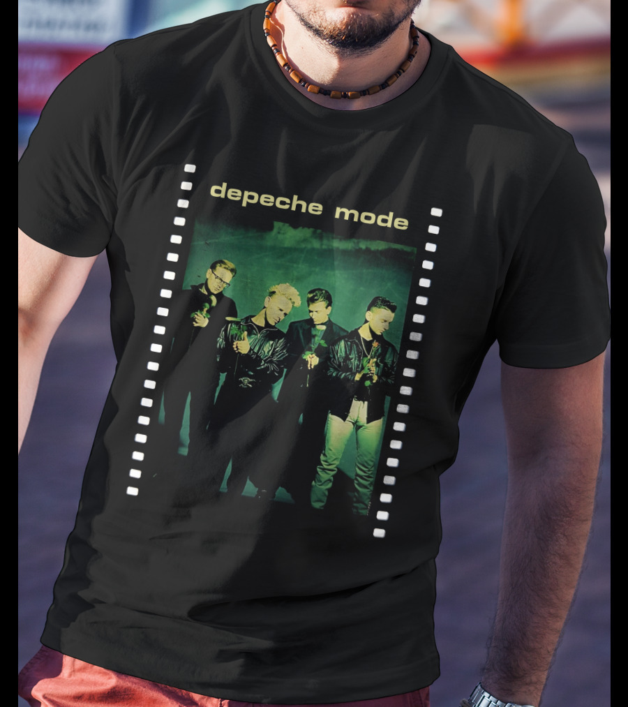 Depeche Mode Film Roll Portraiture T-Shirt