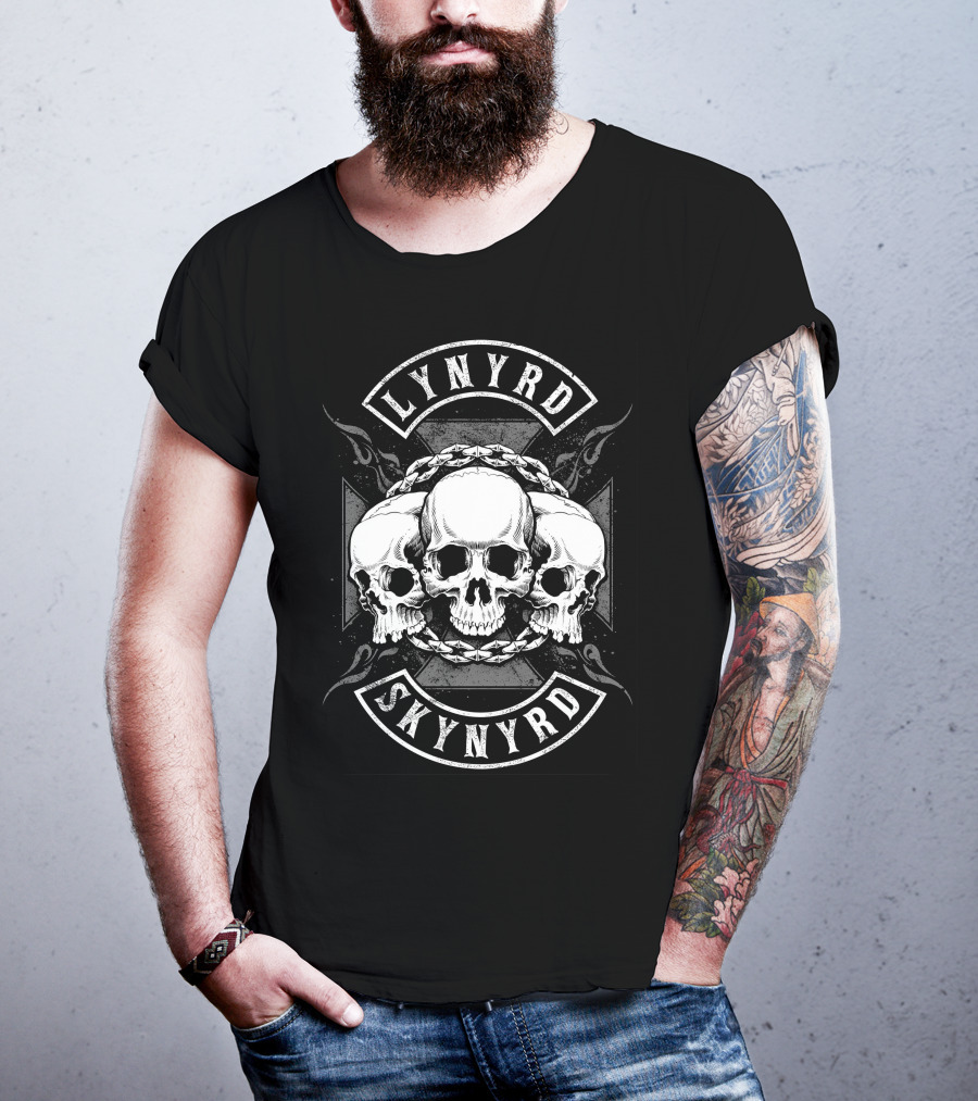 Lynyrd Skynyrd Skull Trio T-Shirt