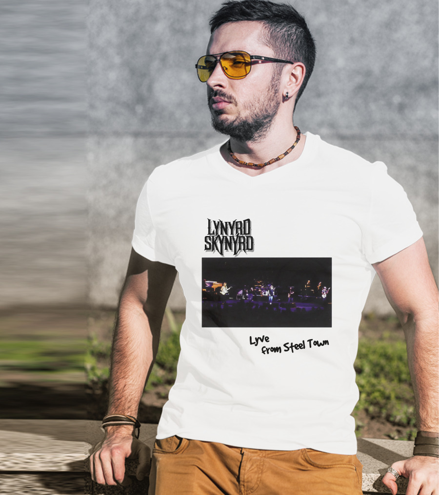Lynyrd Skynyrd Lyve From Steel Town T-Shirt