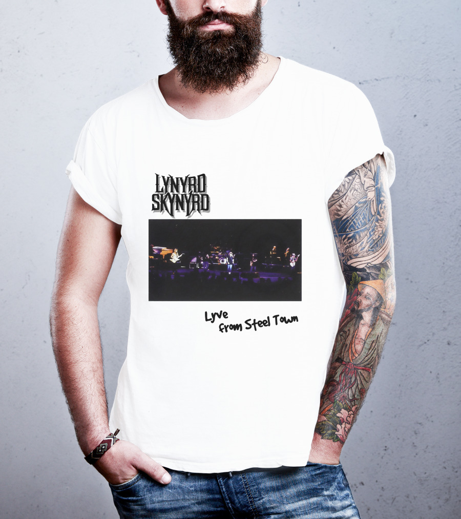 Lynyrd Skynyrd Lyve From Steel Town T-Shirt