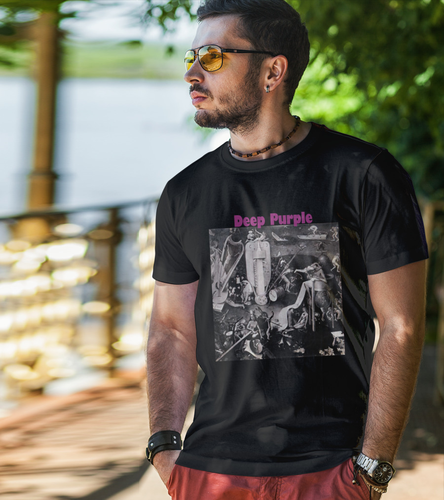 Deep Purple Garden Of Earthly Delights Bosch T-Shirt