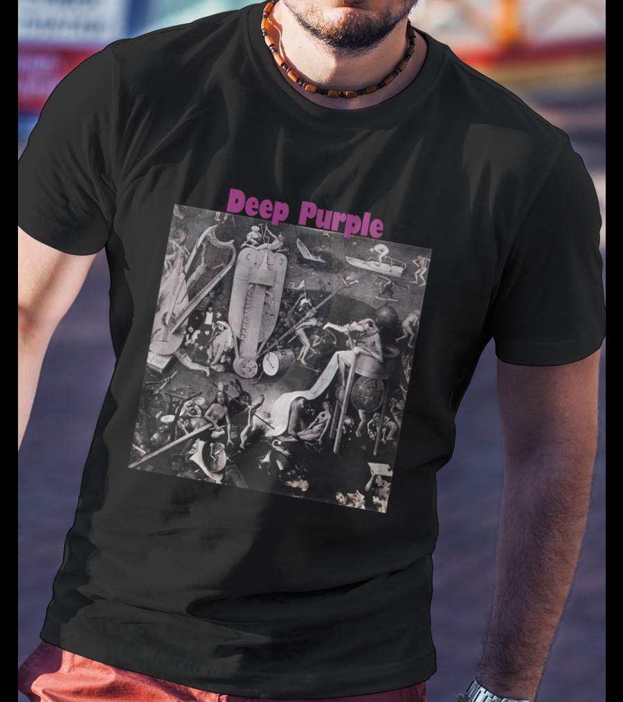 Deep Purple Garden Of Earthly Delights Bosch T-Shirt