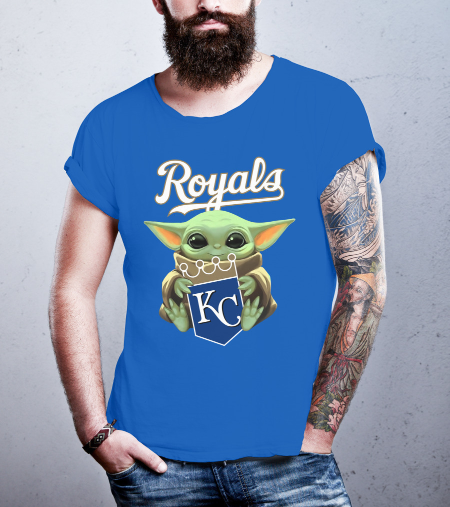 Baby Yoda Royals KC T-Shirt