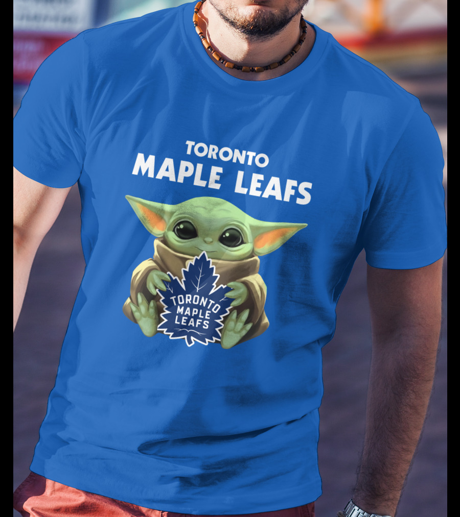 Toronto Maple Leafs Baby Yoda T-Shirt