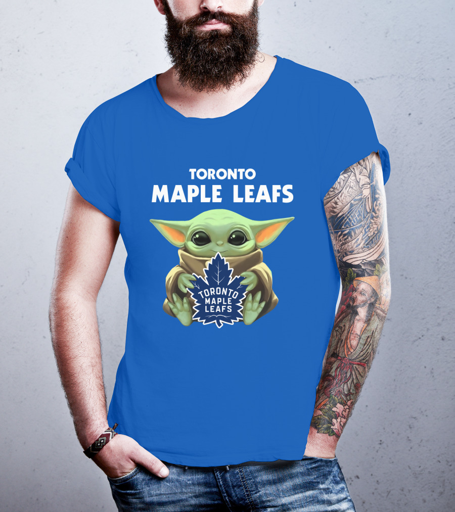 Toronto Maple Leafs Baby Yoda T-Shirt