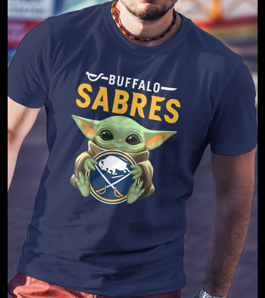 Buffalo Sabres Baby Yoda T-Shirt
