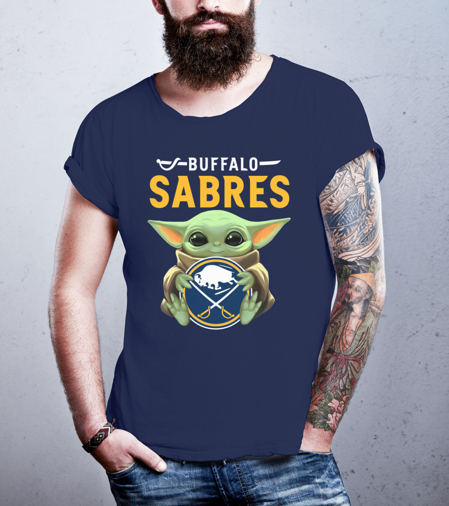 Buffalo Sabres Baby Yoda T-Shirt