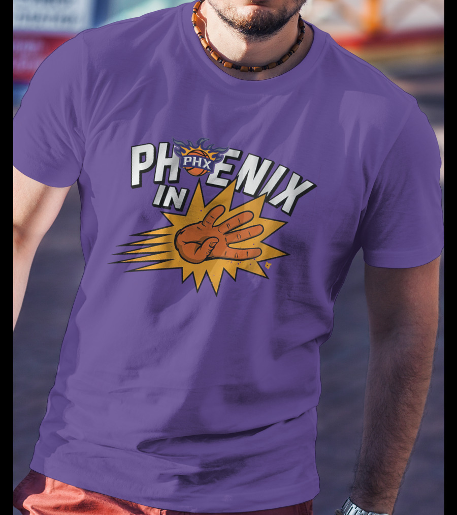 Phoenix In Five PHX Basketball Team Suns Fan T-Shirt