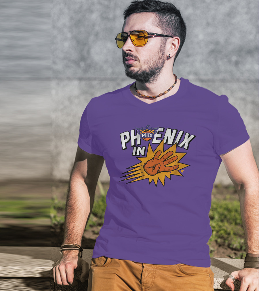 Phoenix In Five PHX Basketball Team Suns Fan T-Shirt