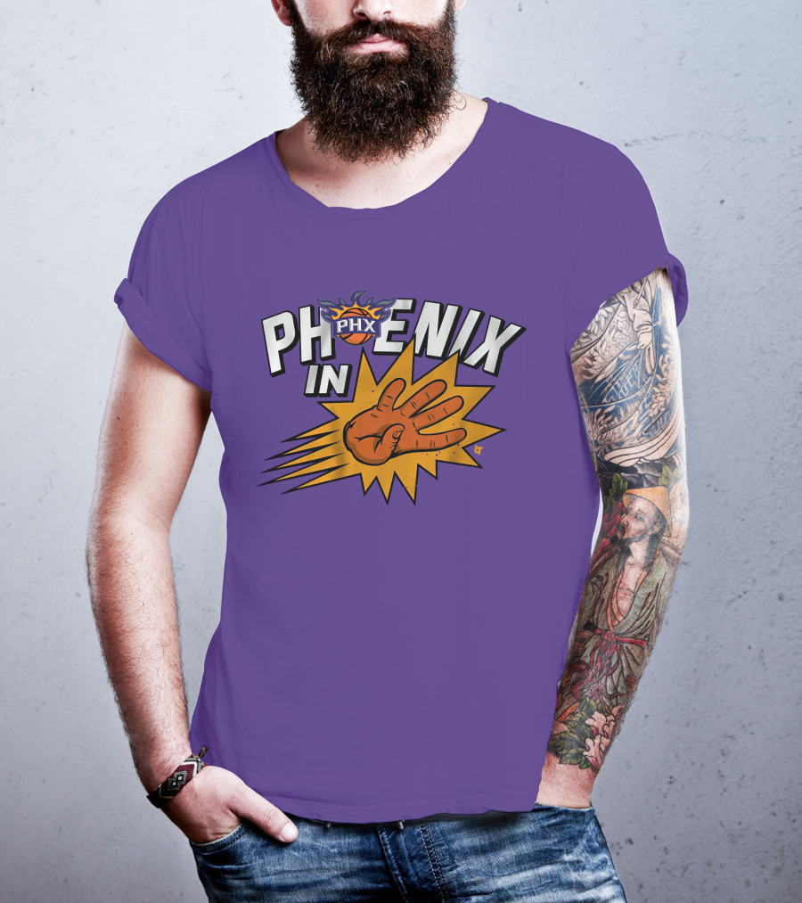 Phoenix In Five PHX Basketball Team Suns Fan T-Shirt