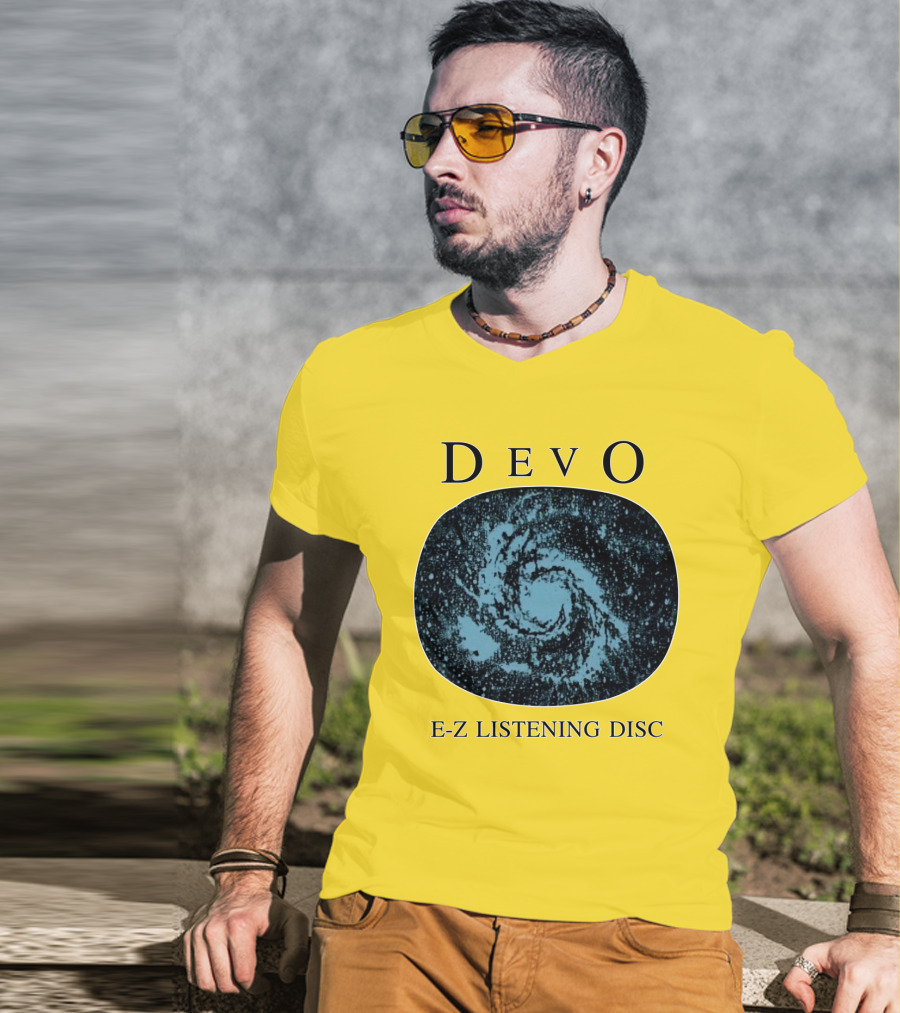 DEVO E-Z Listening Disc Spiral T-Shirt