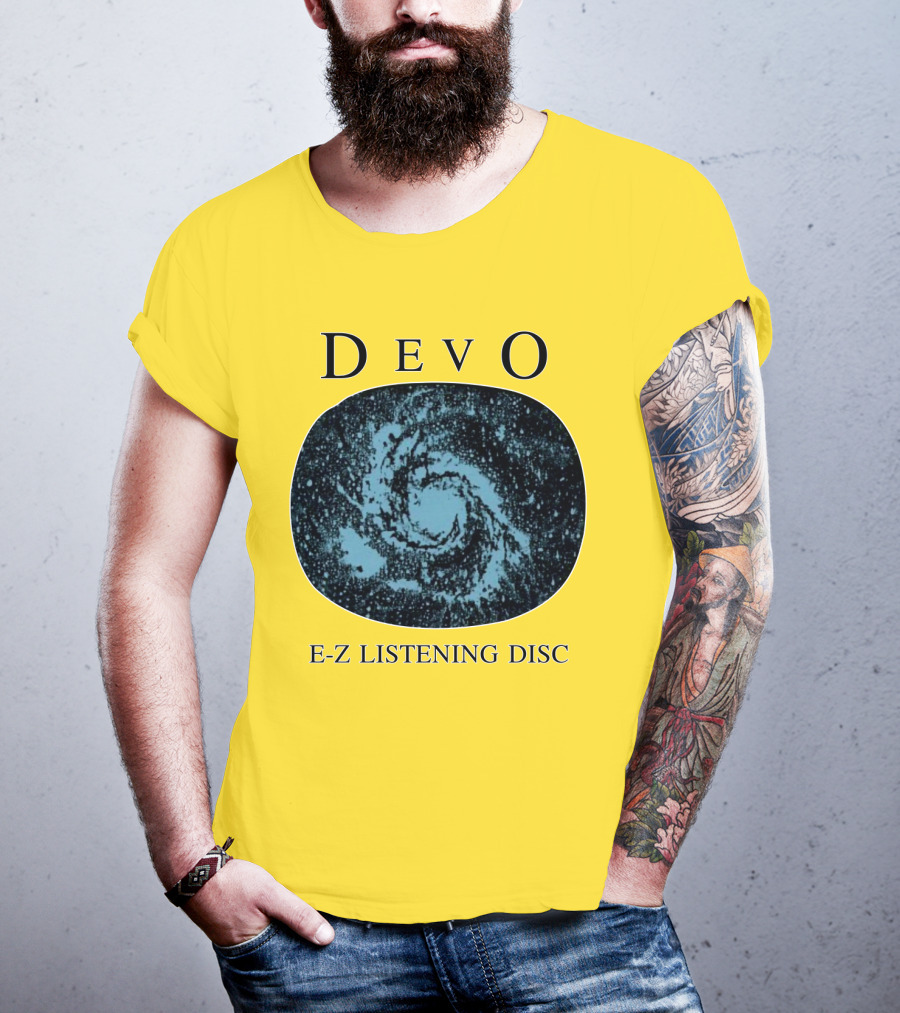 DEVO E-Z Listening Disc Spiral T-Shirt
