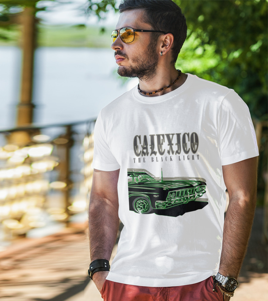 Calexico The Black Light Classic Car T-Shirt