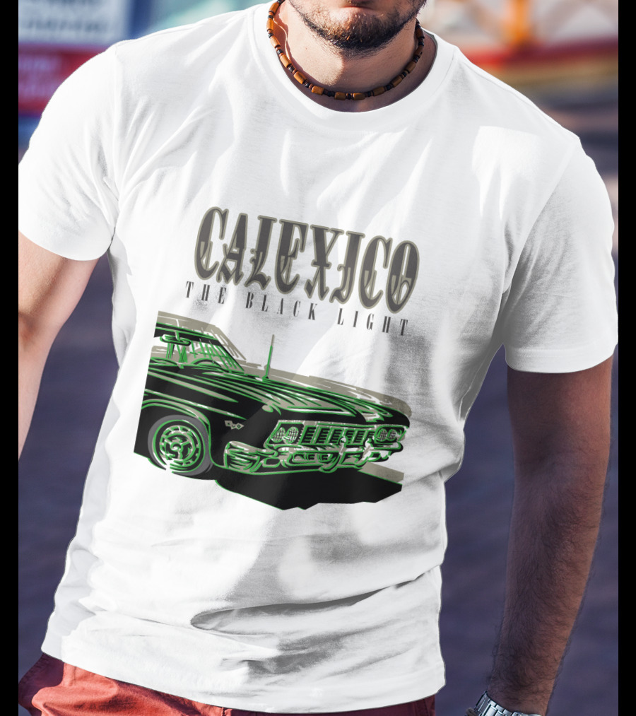 Calexico The Black Light Classic Car T-Shirt