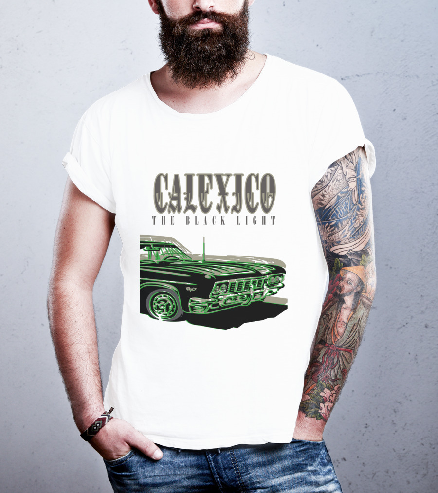 Calexico The Black Light Classic Car T-Shirt
