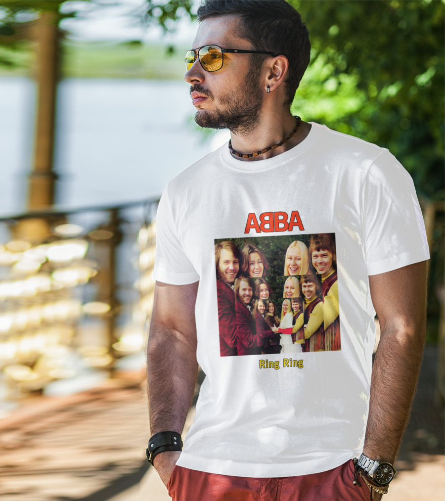 ABBA Ring Ring Album Cover T-Shirt