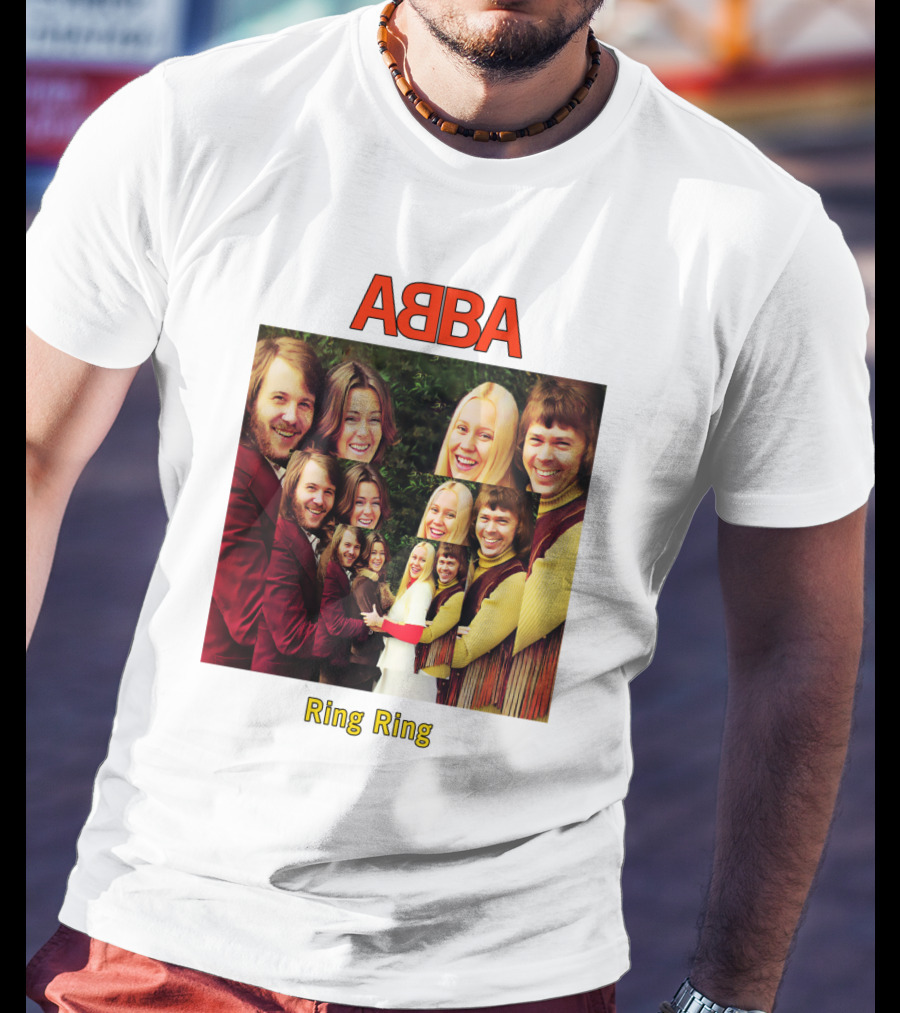 ABBA Ring Ring Album Cover T-Shirt