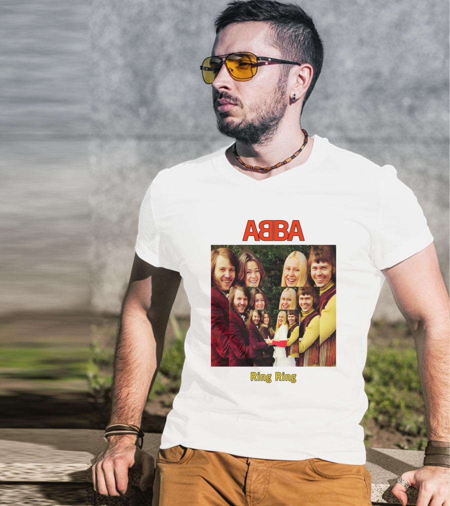 ABBA Ring Ring Album Cover T-Shirt