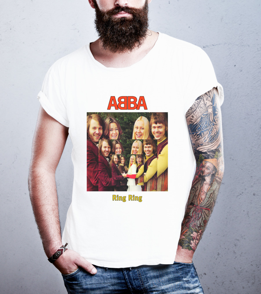 ABBA Ring Ring Album Cover T-Shirt