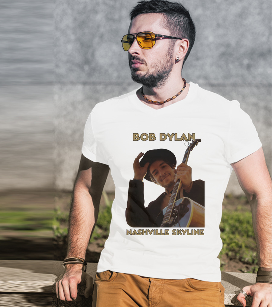 Bob Dylan Nashville Skyline T-Shirt