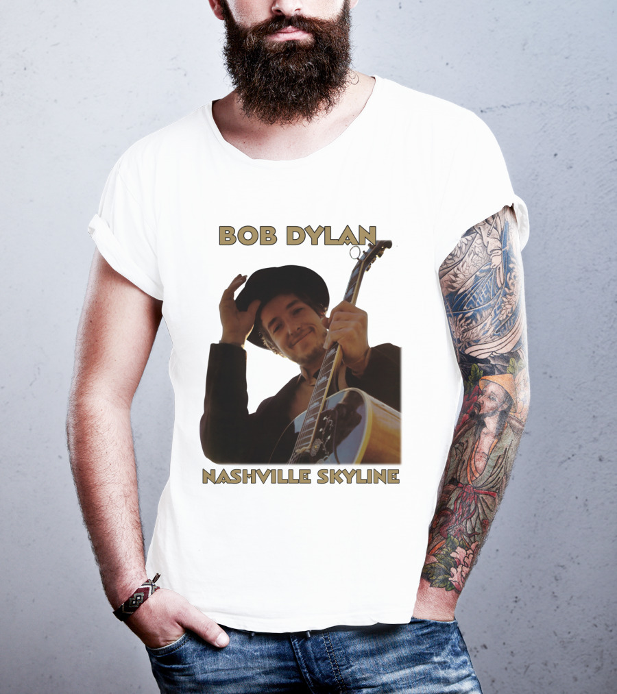 Bob Dylan Nashville Skyline T-Shirt