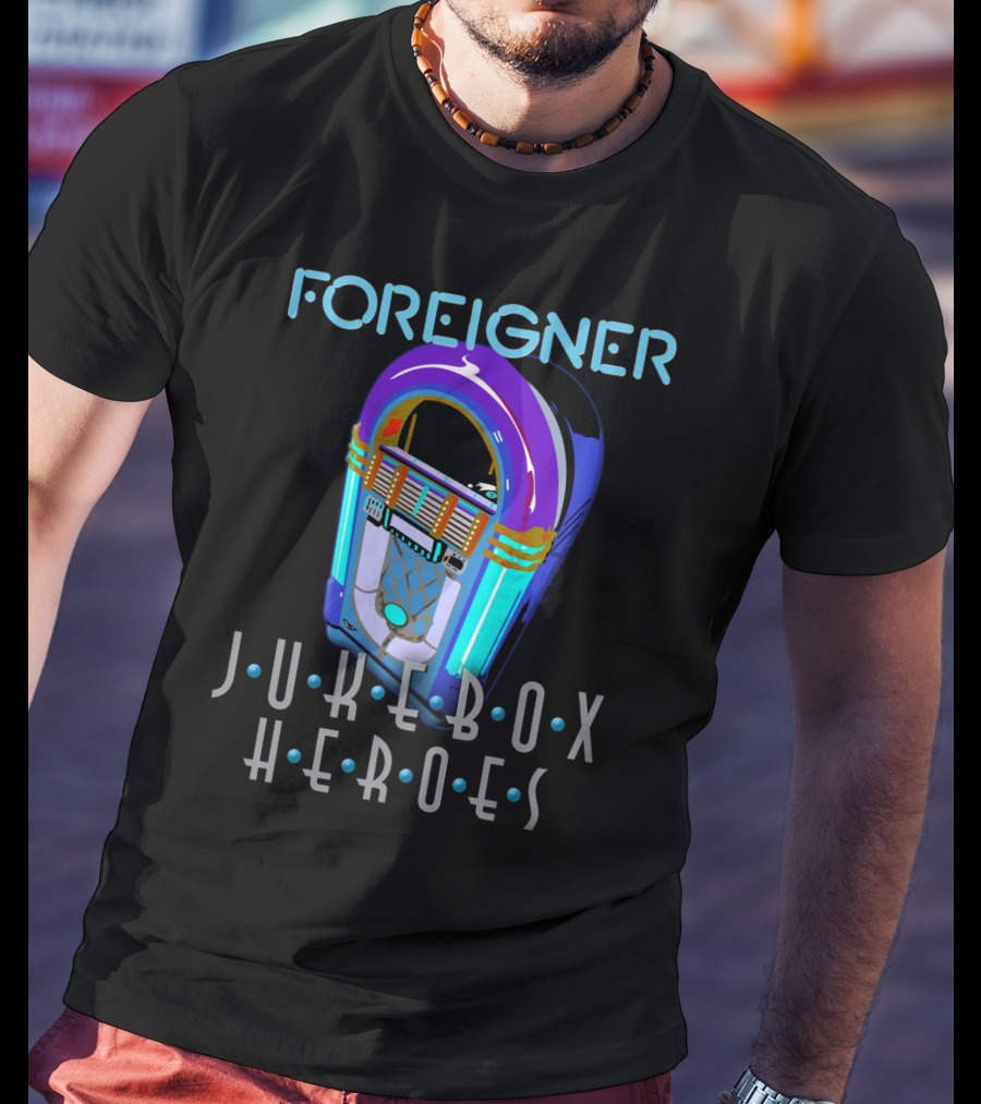FOREIGNER Jukebox Heroes T-Shirt