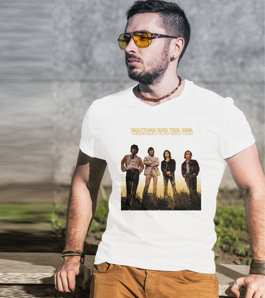 Waiting For The Sun The Doors Band Members T-Shirt