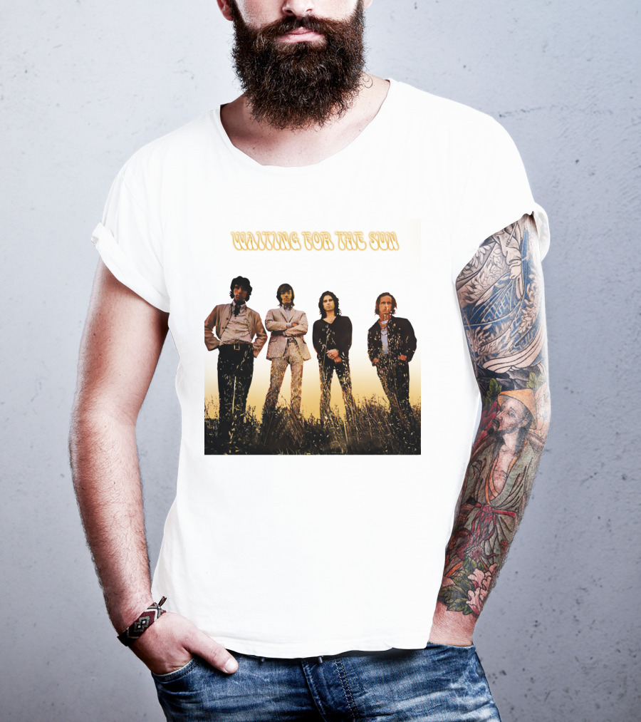 Waiting For The Sun The Doors Band Members T-Shirt