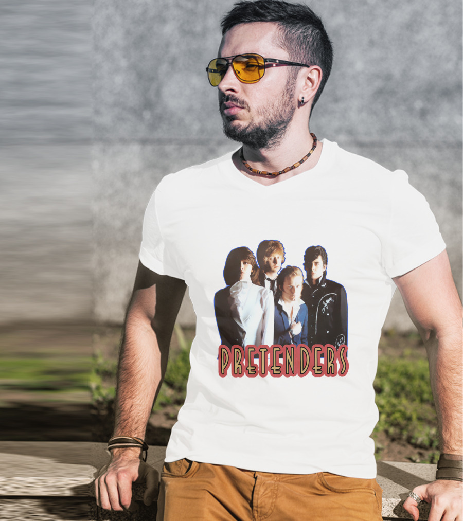 Pretenders Band Group Photo T-Shirt