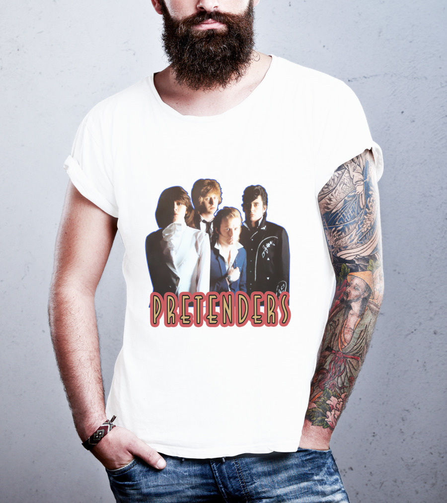 Pretenders Band Group Photo T-Shirt
