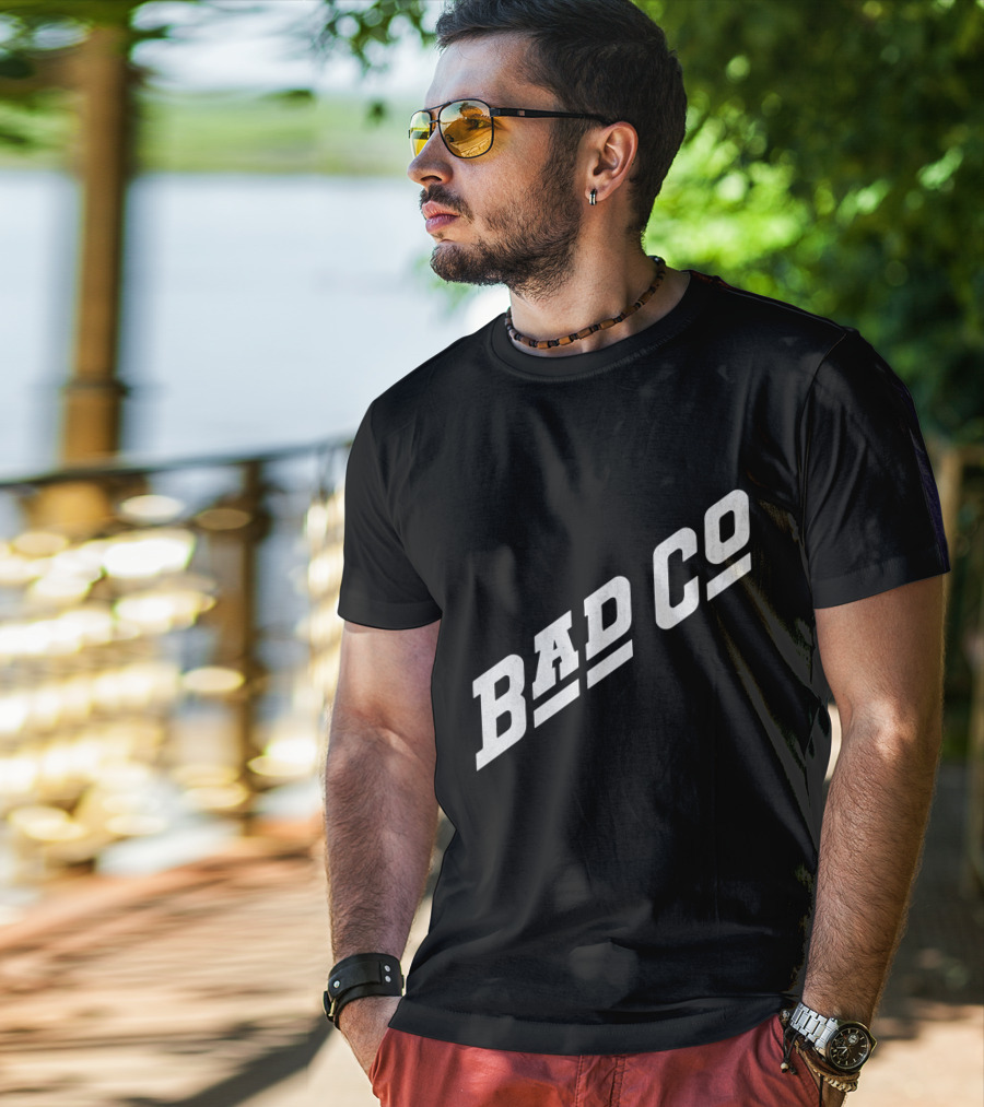 Bad Company Band Logo Classic Text T-Shirt