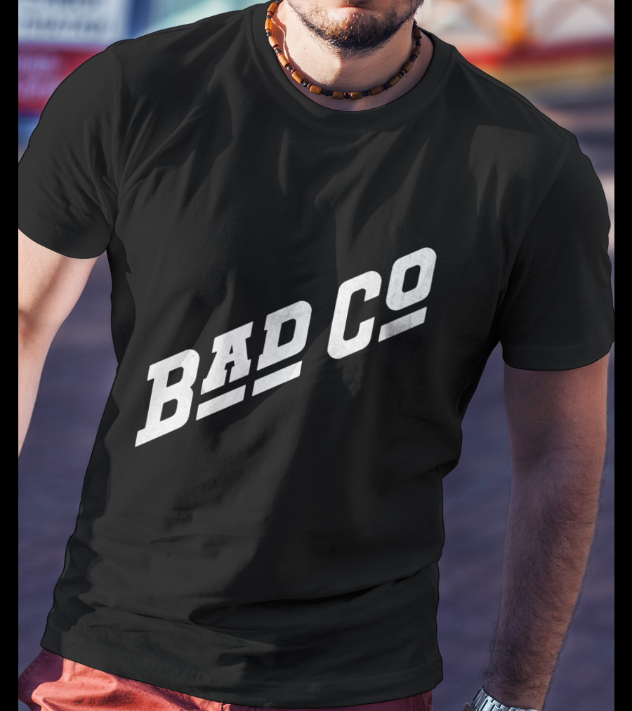 Bad Company Band Logo Classic Text T-Shirt