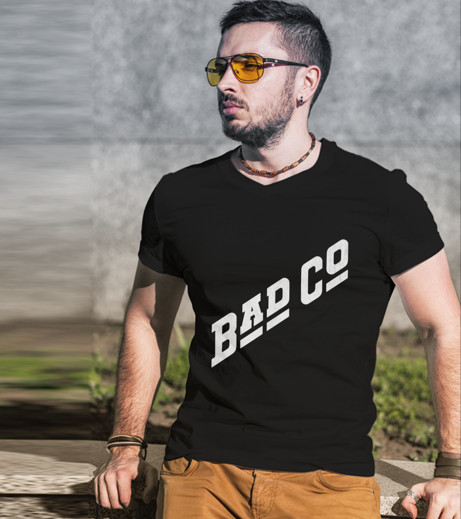 Bad Company Band Logo Classic Text T-Shirt