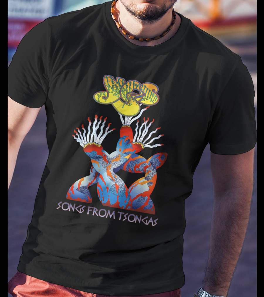 Yes Songs From Tsongas Colorful Abstract T-Shirt