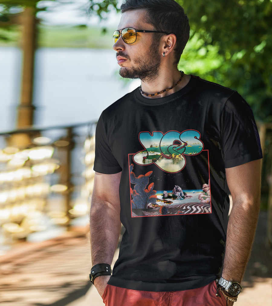 Yes Union Concert Fantasy Landscape T-Shirt