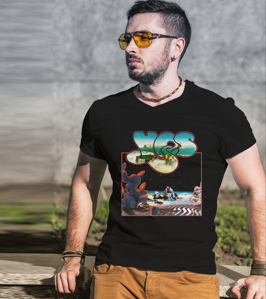 Yes Union Concert Fantasy Landscape T-Shirt