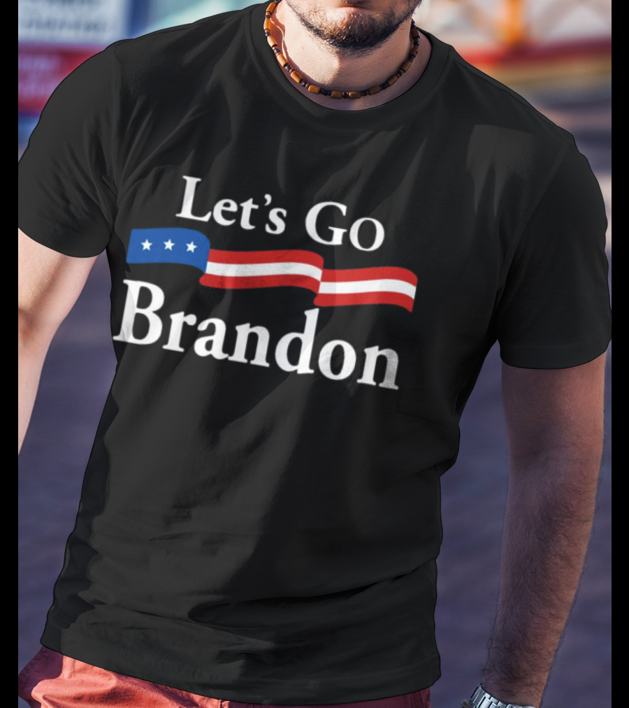 Let's Go Brandon American Flag T-Shirt