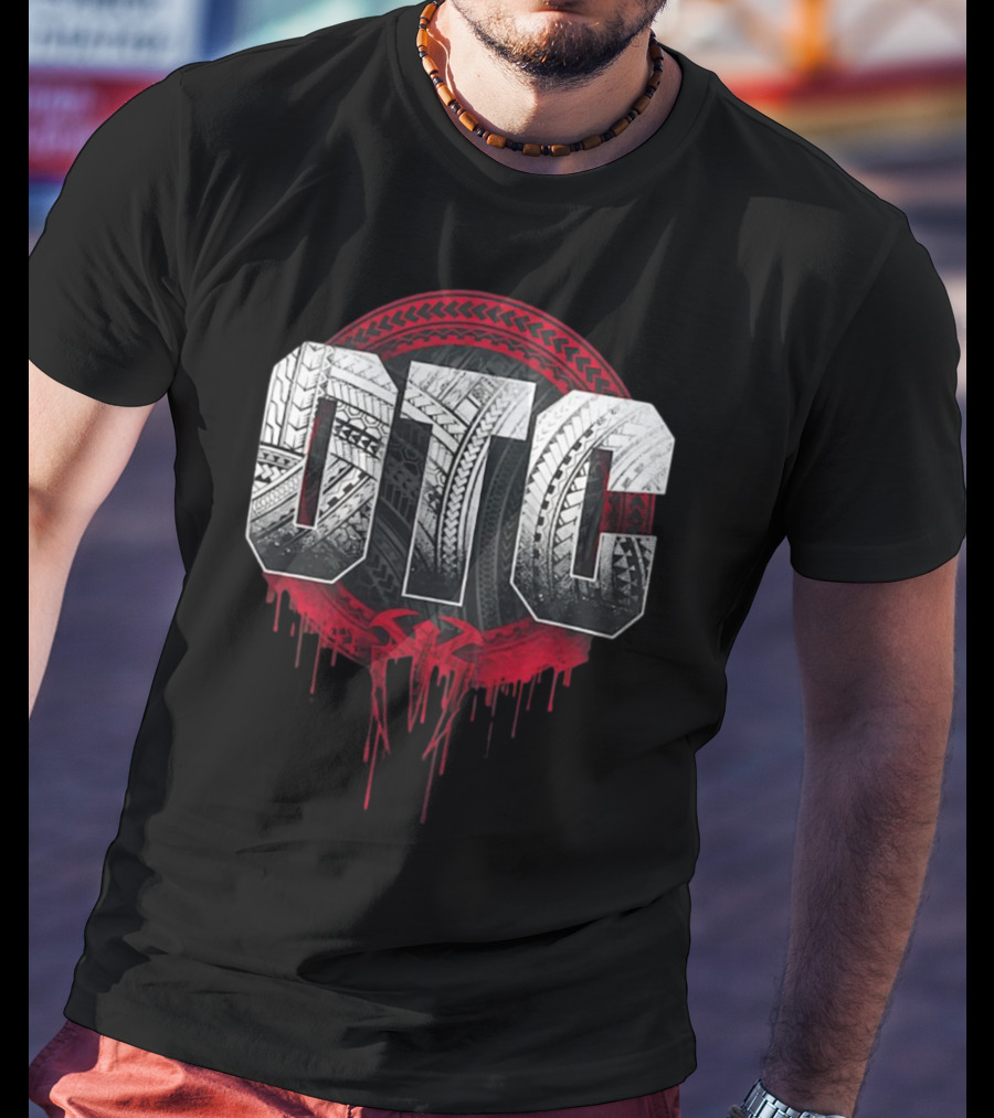 Roman Reigns OTC Tribal Tire T-Shirt