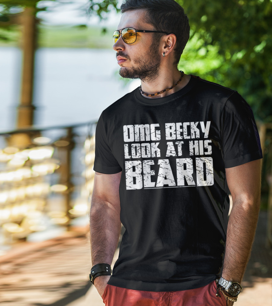 OMG Becky Look At His Beard Vintage T-Shirt