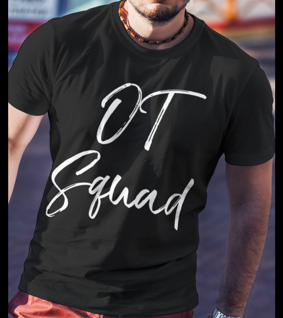OT Squad Cute Occupational Therapist Crew T-Shirt