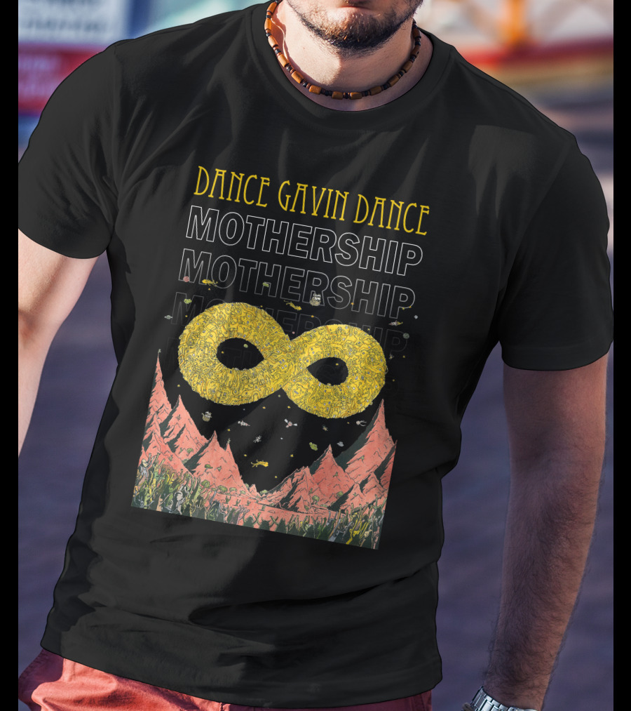 Dance Gavin Dance Mothership Infinity Artwork T-Shirt