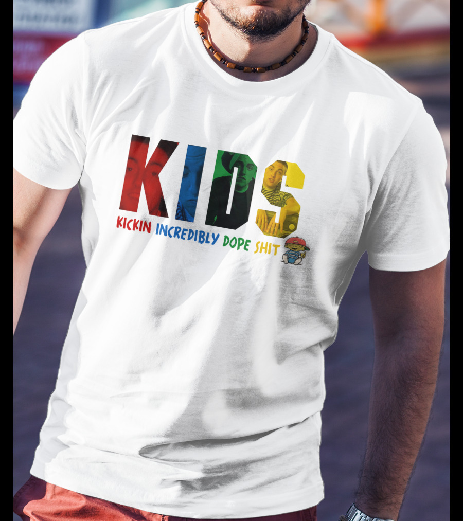 Kids Kickin Incredibly Dope Shit T-Shirt