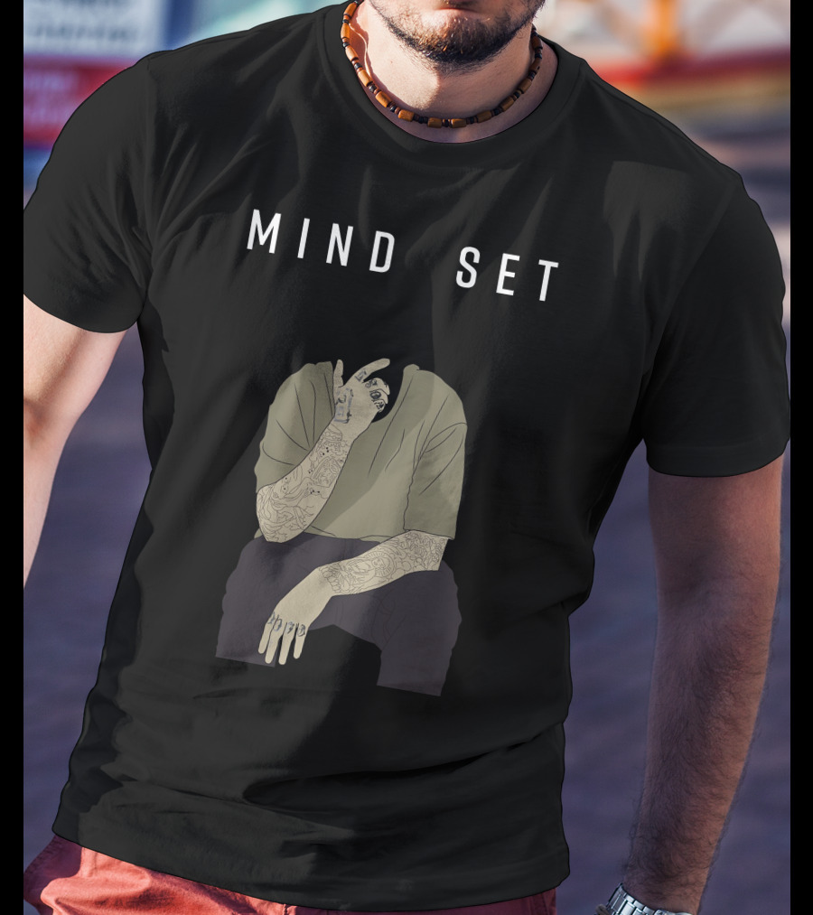 Mind Set Tattoo Art T-Shirt