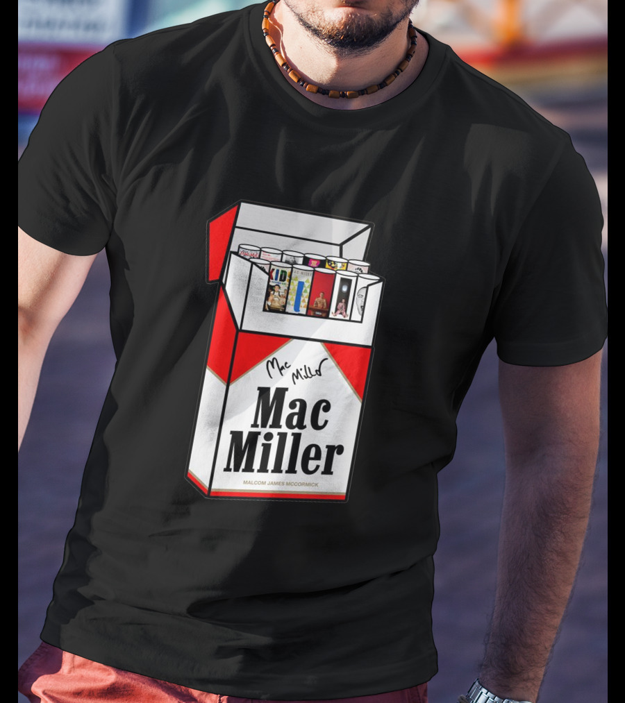 Mac Miller Malcolm James Mccormick Album Pack T-Shirt