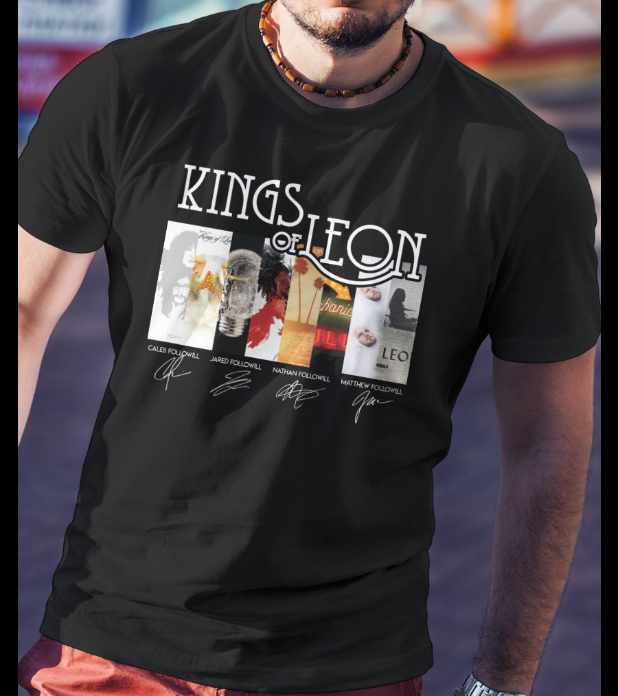 Kings Of Leon Called Followill Signatures T-Shirt