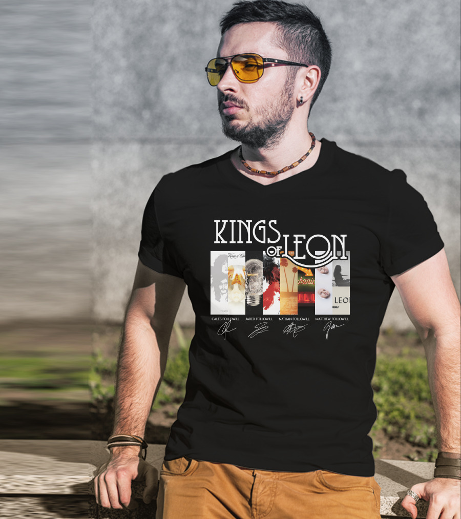 Kings Of Leon Called Followill Signatures T-Shirt