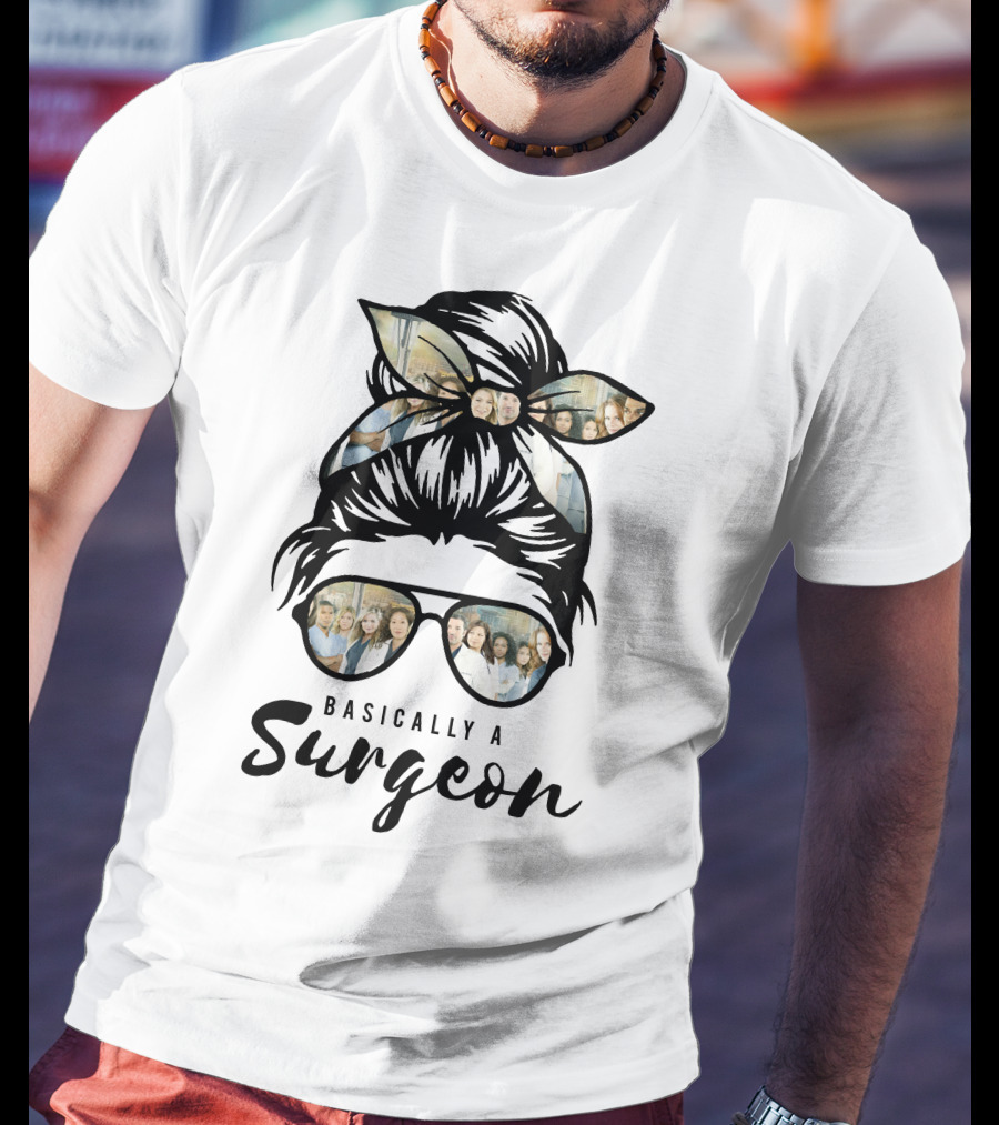 Basic Surgeon Glasses Bandana T-Shirt